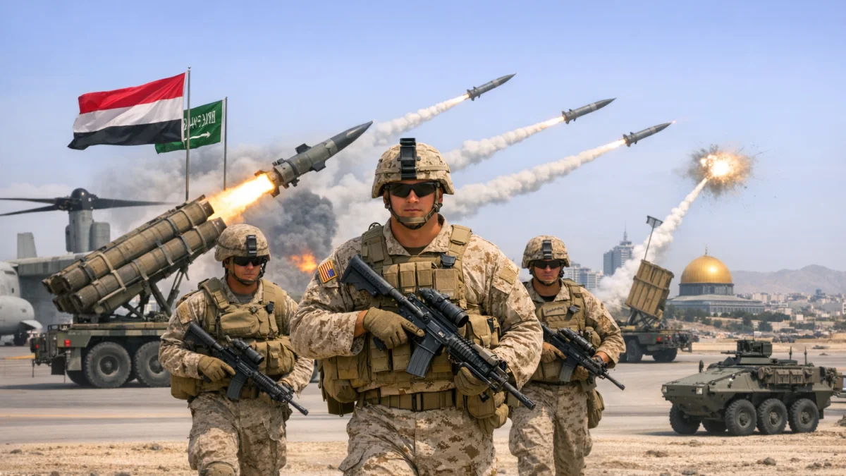 US Marines Deploy to Middle East as Iran Conflict Escalates