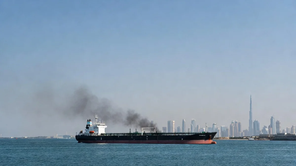 Iran Strikes Kuwaiti Oil Tanker Off Dubai Coast