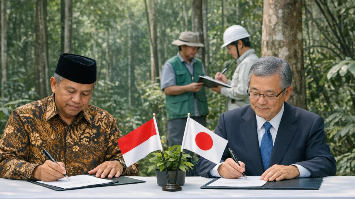 Indonesia Deepens Forestry Partnership With Japan Agency