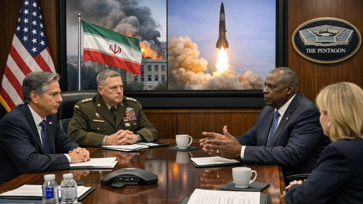 US officials hold emergency talks as Iran conflict intensifies