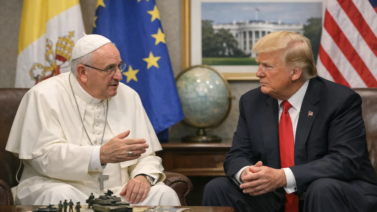 Pope Leo Urges Trump Administration To Seek Off Ramp In Iran War