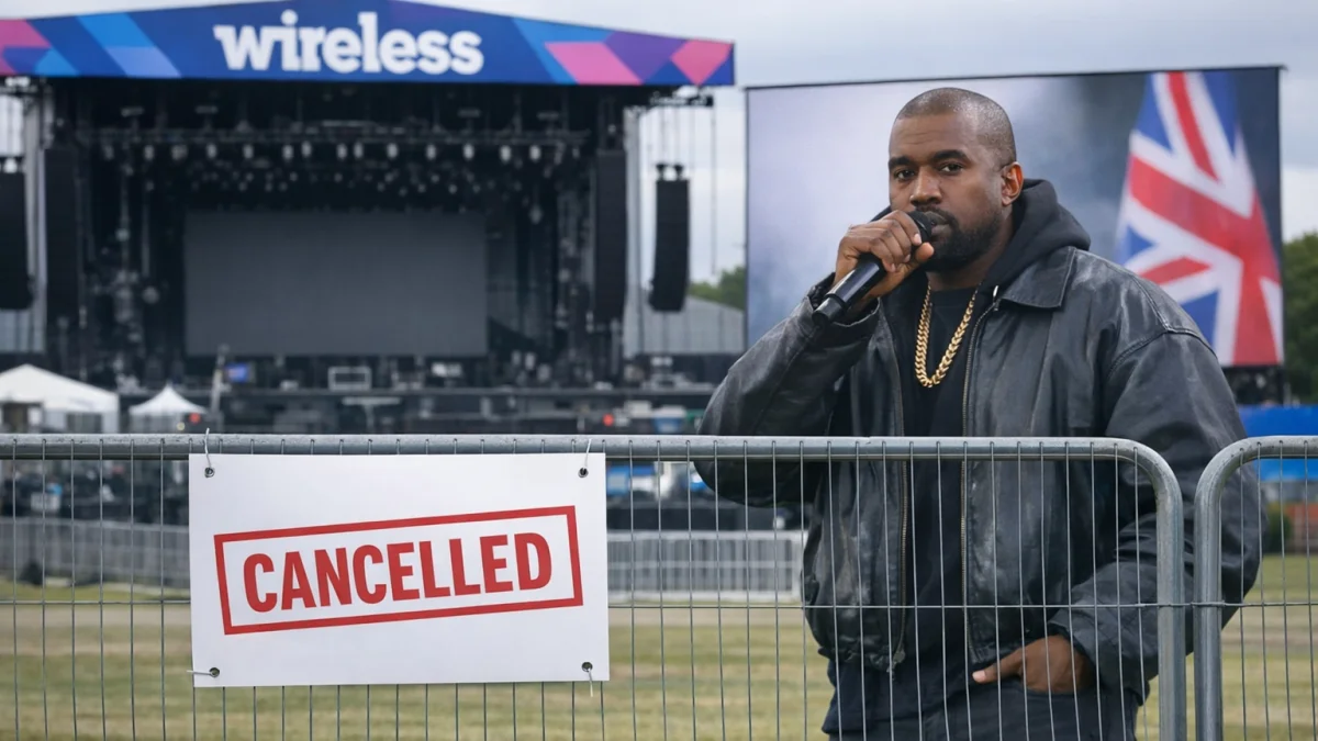 Wireless Festival Cancelled After Kanye West Blocked From United Kingdom