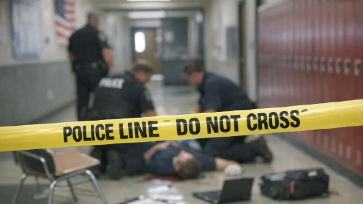 Oklahoma High School Principal Shot by Former Student in School Attack