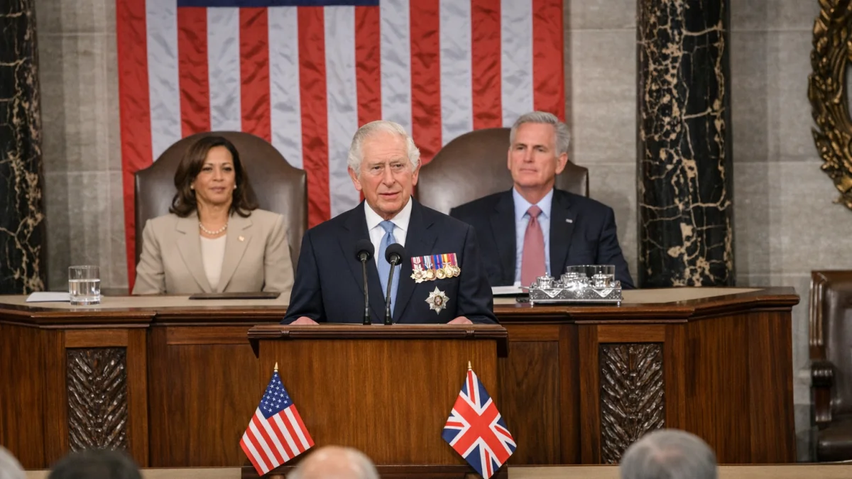 King Charles Addresses Congress on US UK Alliance During State Visit