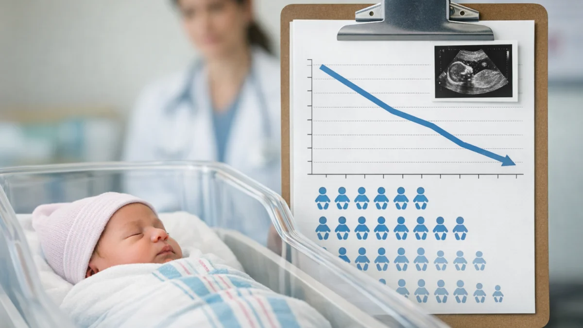 US Birth Rate Declines Further as Officials Address Trend