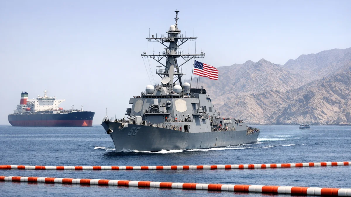 US Maintains Naval Blockade on Iran Despite Strait of Hormuz Reopening