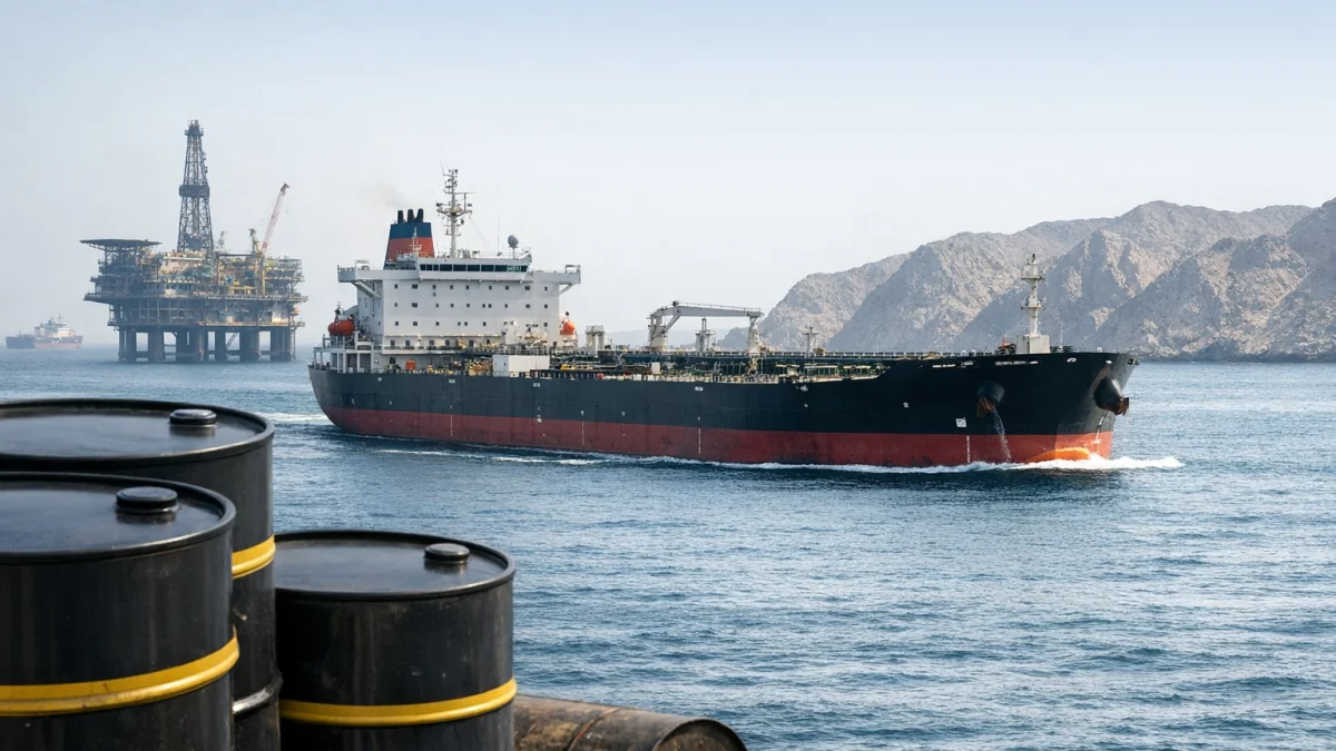 Oil Prices Plunge After Iran Reopens Strait of Hormuz to Shipping