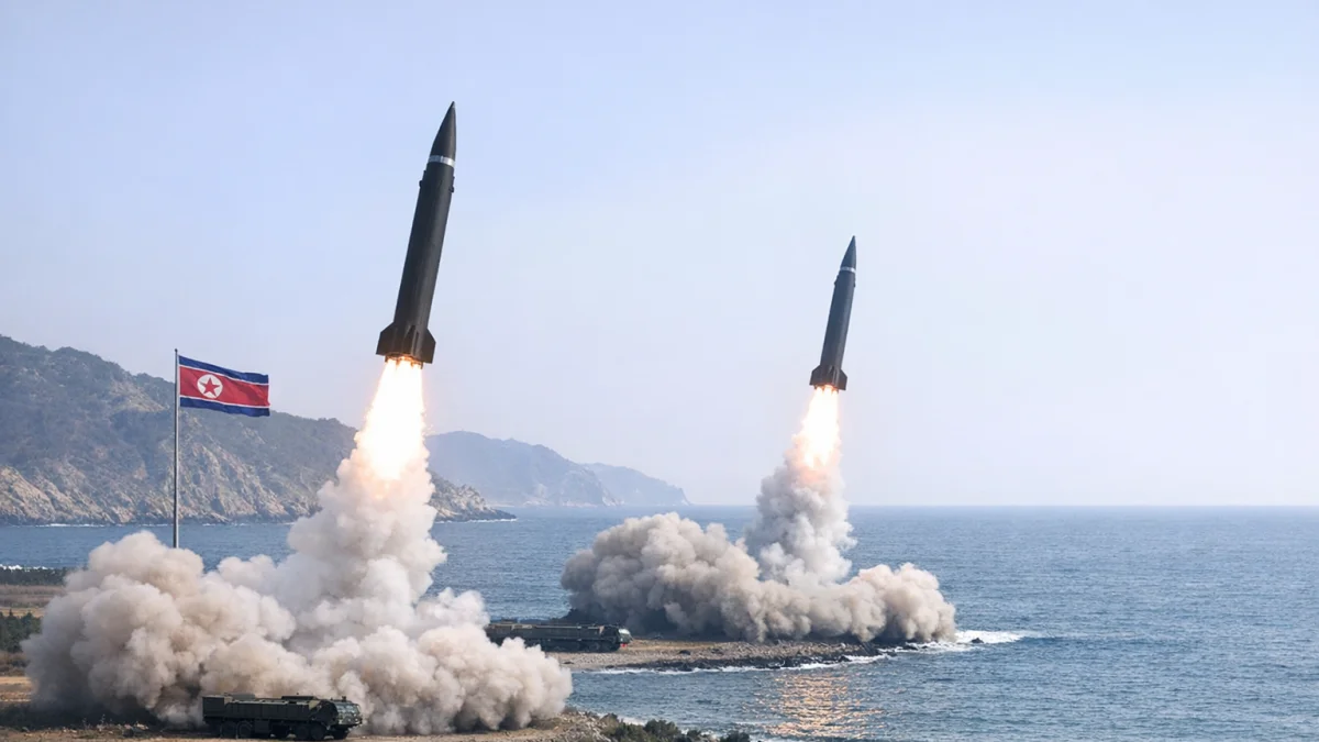 North Korea Launches Ballistic Missiles Toward Eastern Sea