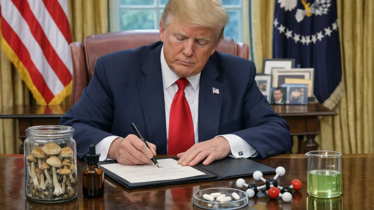 Trump Signs Executive Order Accelerating Psychedelics Research