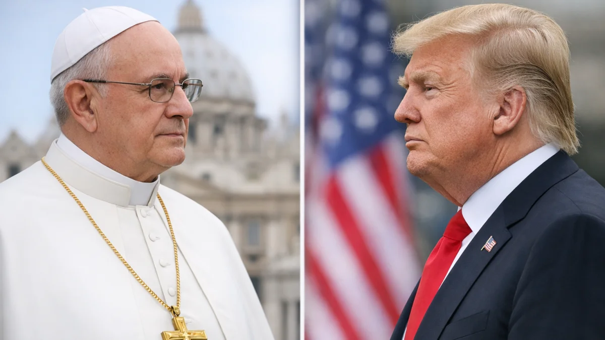 Pope Leo Says He Has No Interest in Debating President Trump