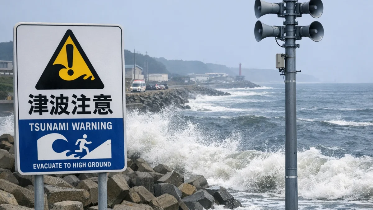 Major Earthquake Strikes Off Japan Coast Triggering Tsunami Alert