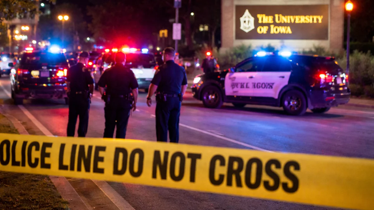 Five People Shot Near University of Iowa Campus