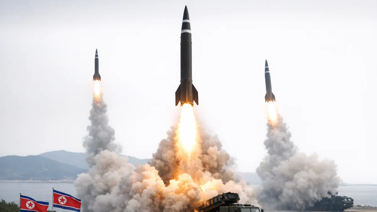 North Korea Launches Multiple Ballistic Missiles