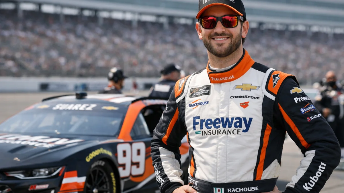 Daniel Suarez Secures Key NASCAR Finish Amid Playoff Push
