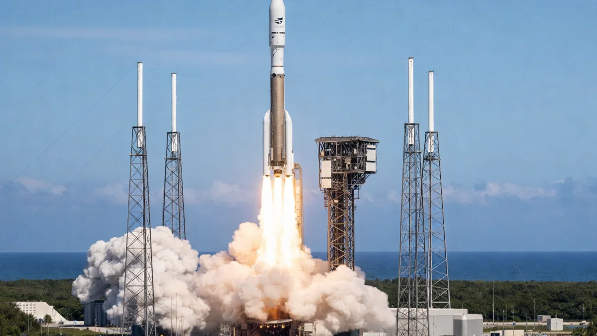 Atlas 5 Launches 29 Amazon Kuiper Satellites From Florida Live