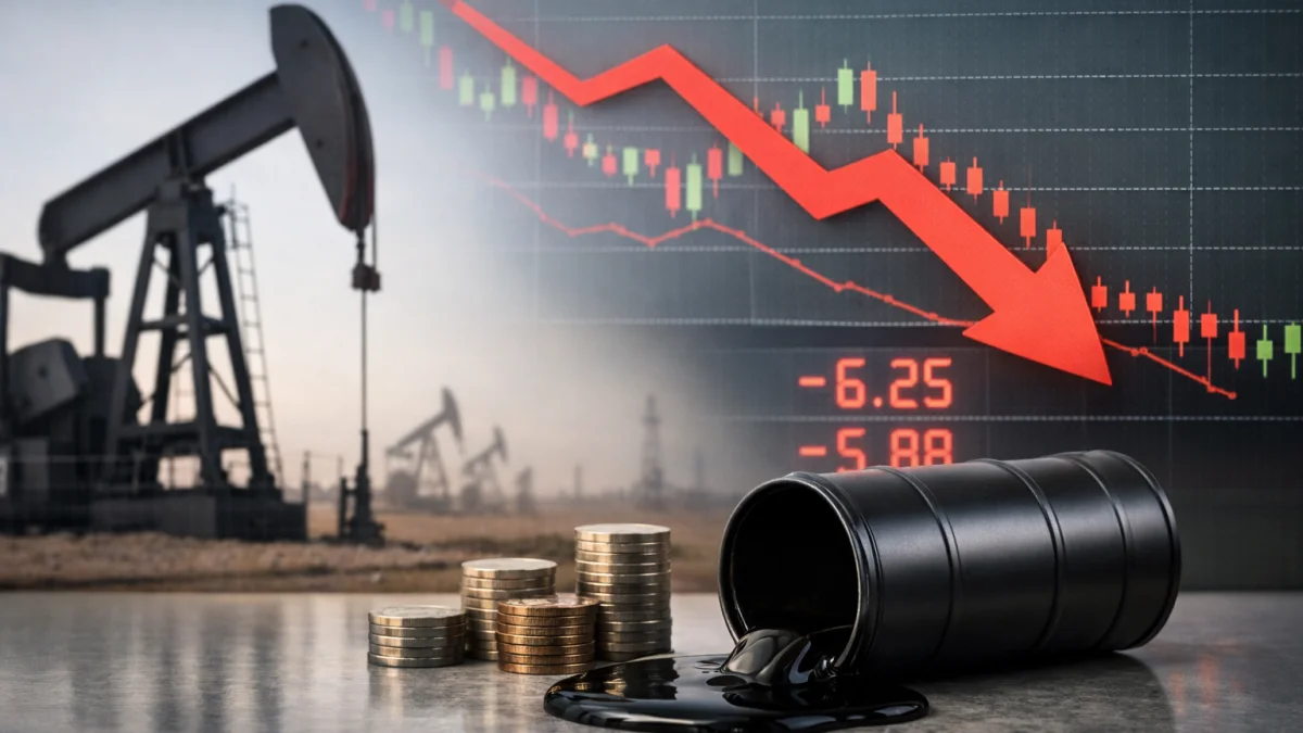 Oil Prices Plunge as Hopes Rise for US Iran Peace Deal