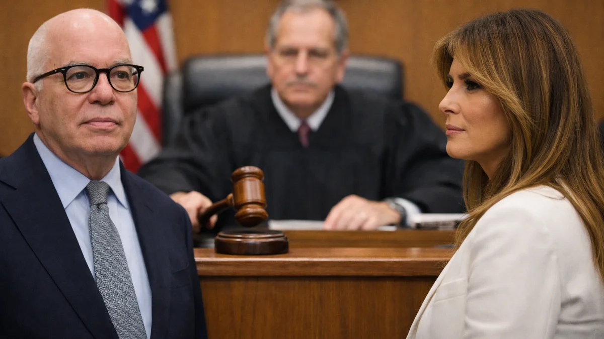 Judge Throws Out Michael Wolff's Lawsuit Against Melania Trump Over Epstein Comments
