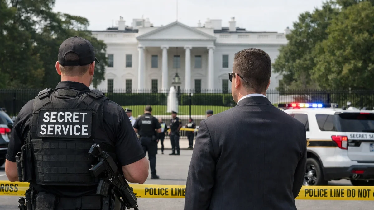 Secret Service Responds to Shots Fired Near White House by Maryland Suspect