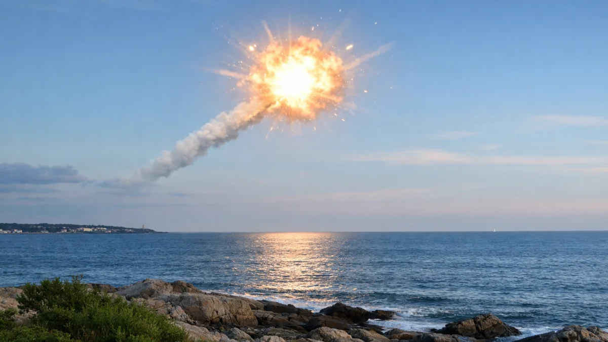 Meteor Explosion Off Massachusetts Coast Triggers Loud Boom Across Boston