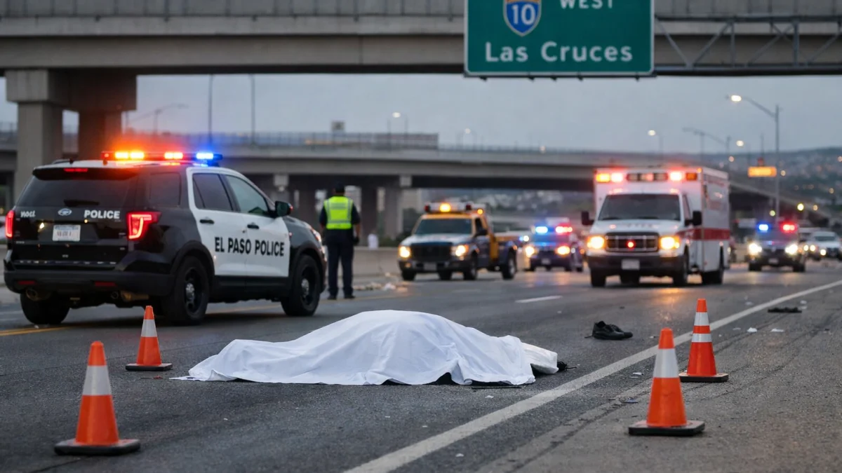 19-Year-Old Pedestrian Andres Montanez Killed in El Paso Highway Crash