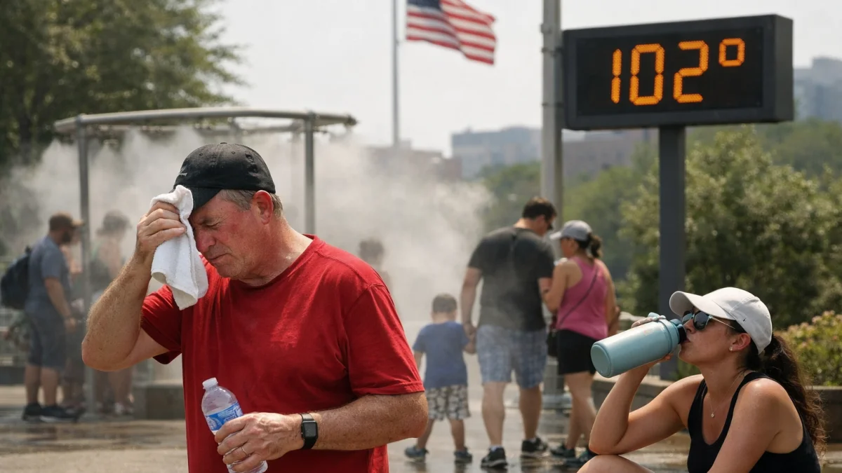 Dangerous Heat Wave Intensifies Across Central and Eastern United States