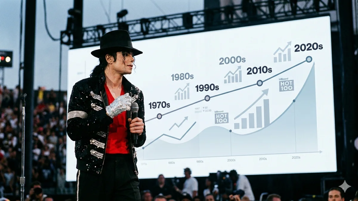 Michael Jackson Becomes First Artist With Hot 100 Hits Across Six Decades