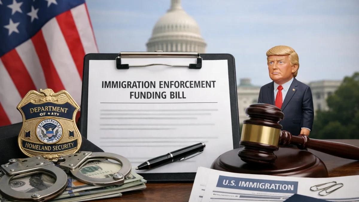 Trump Administration Pushes New Immigration Enforcement Funding Bill