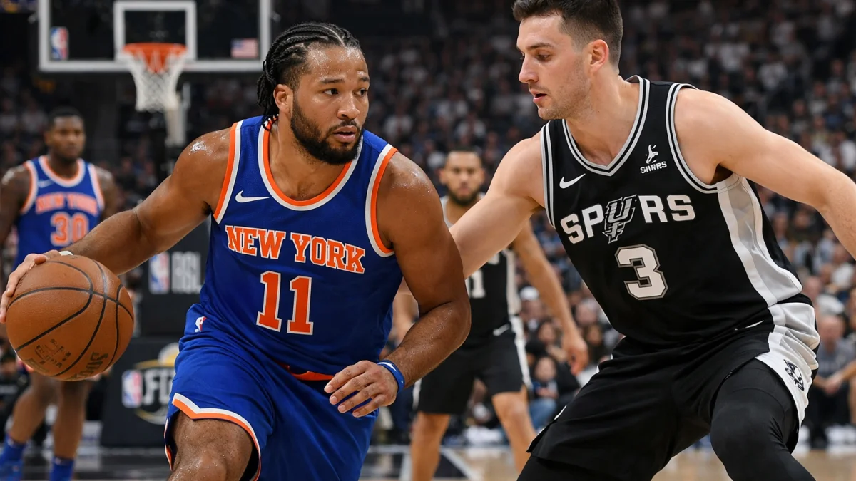 Knicks Take 2-0 Lead Over Spurs in NBA Finals Series