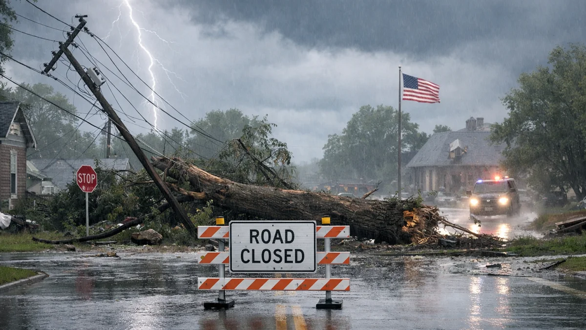 Severe Storms Batter Multiple US States Leaving Millions at Risk