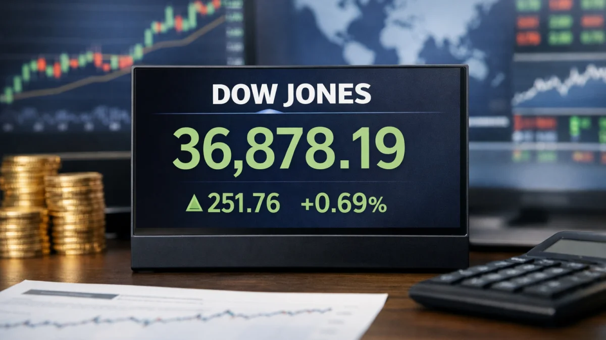 Dow Jones Hits New Record High Despite Global Market Volatility