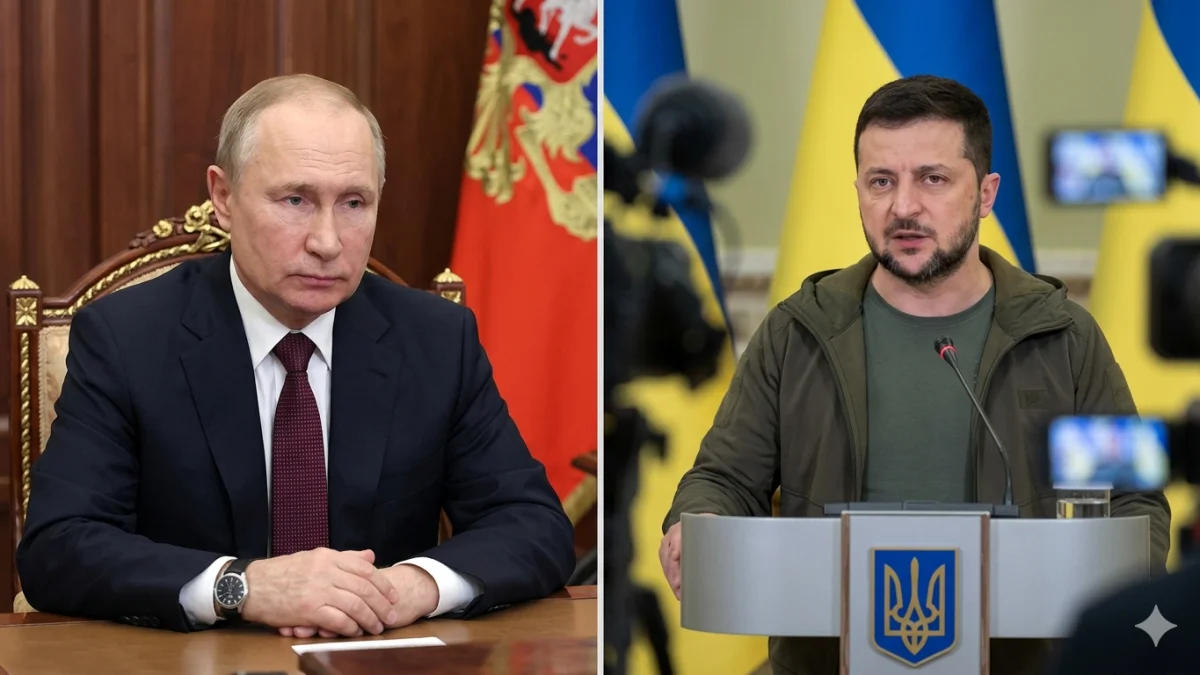 Putin Rejects Direct Talks With Ukraine President Zelensky