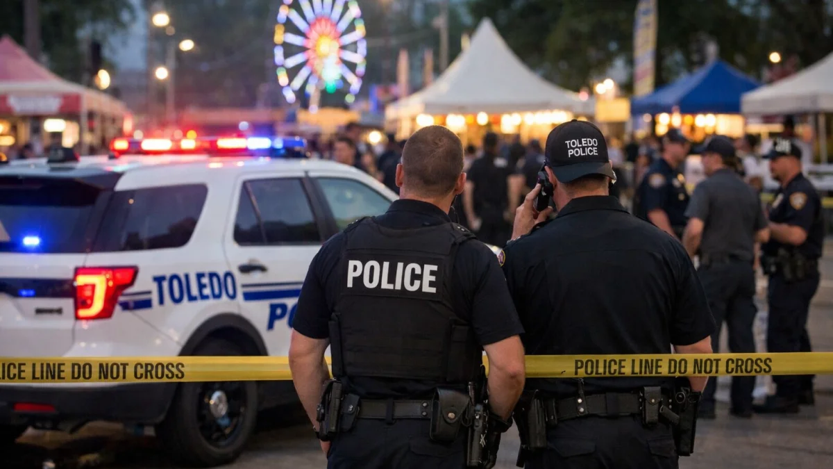 Multiple People Shot Near Festival in Toledo Ohio Gunmen at Large