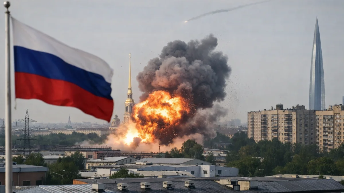 Ukraine Launches Deadly Strikes on Russian Targets Including St Petersburg