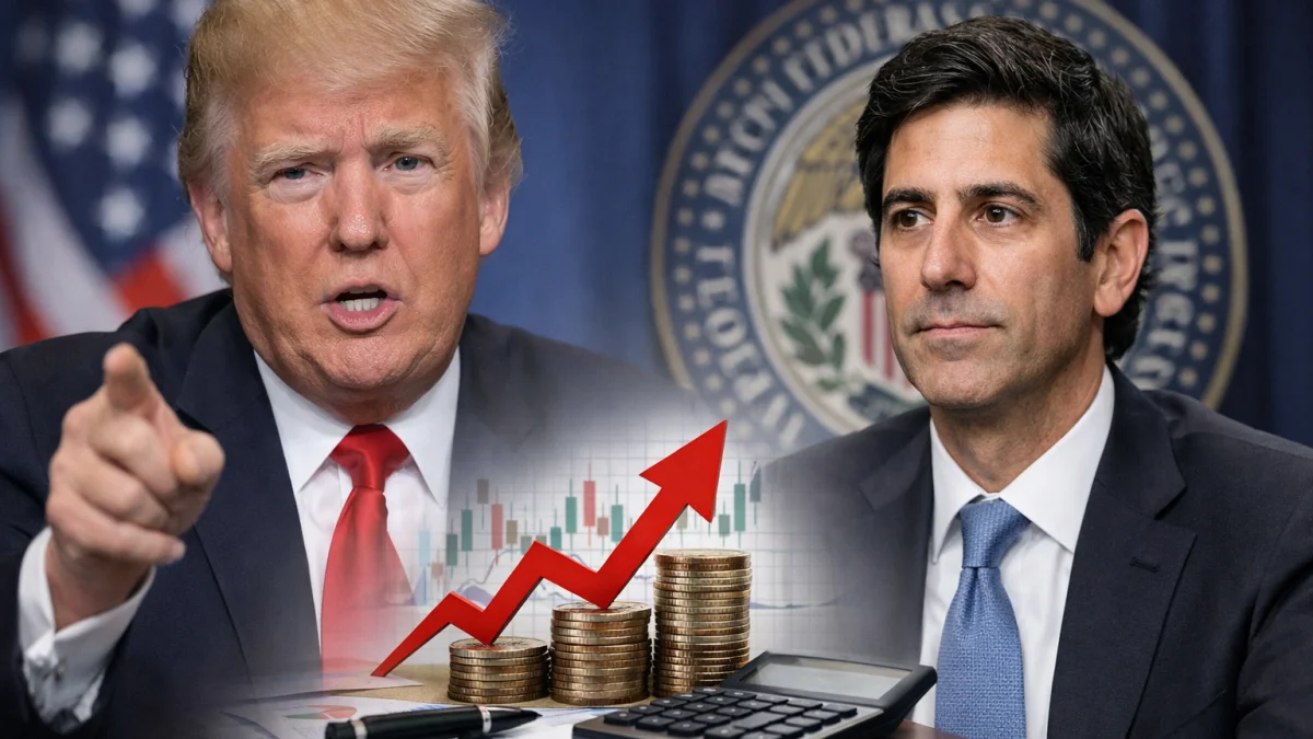 Trump Criticizes Possible Fed Rate Hikes Under New Chair Warsh