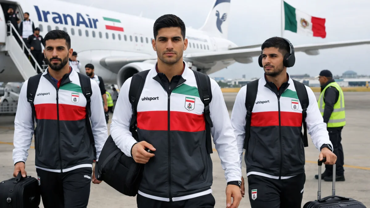 Iran Soccer Team Arrives in Mexico for World Cup Training