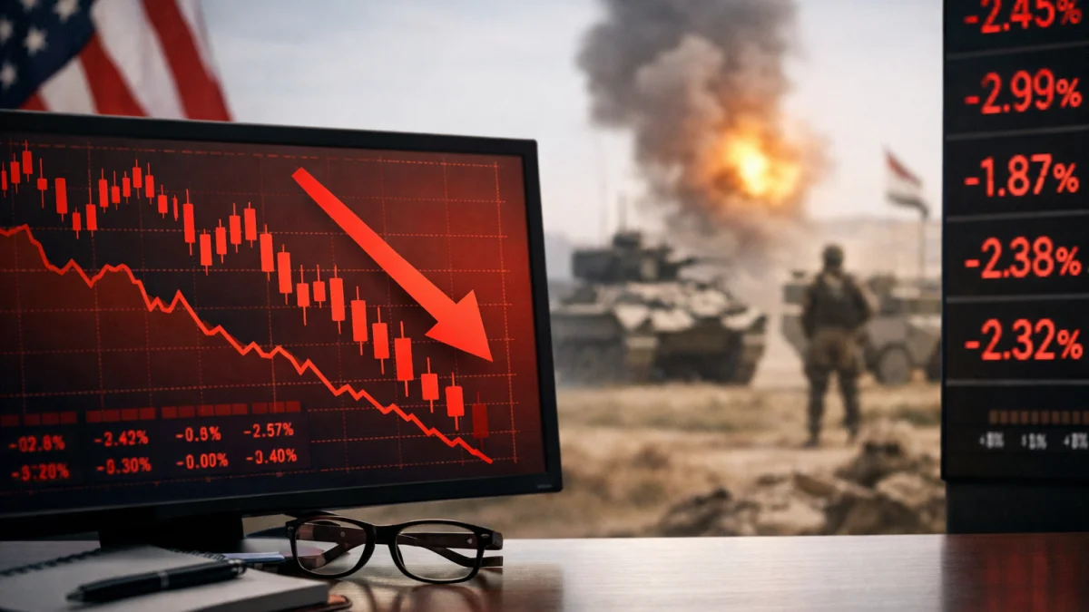 Stock Markets Tumble Amid Renewed Middle East Tensions