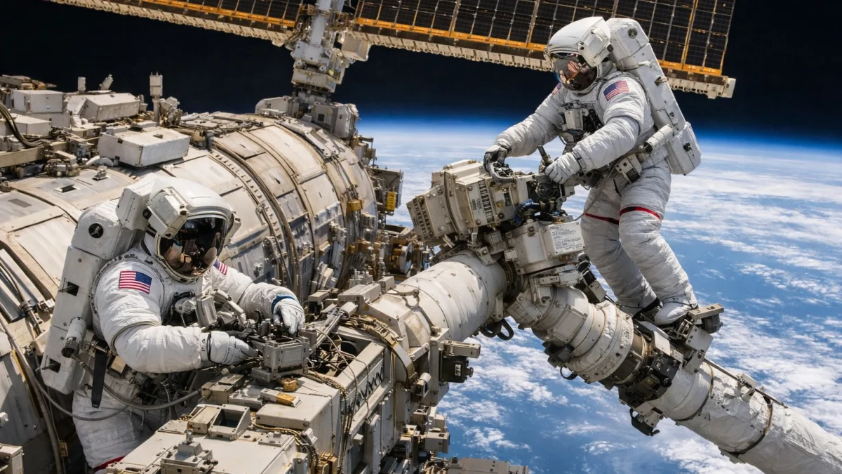 NASA Completes Critical Repairs on International Space Station