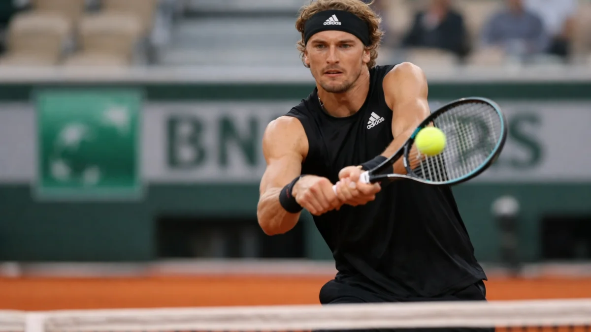 French Open Semifinal Zverev Advances Past Mensik in Straight Sets