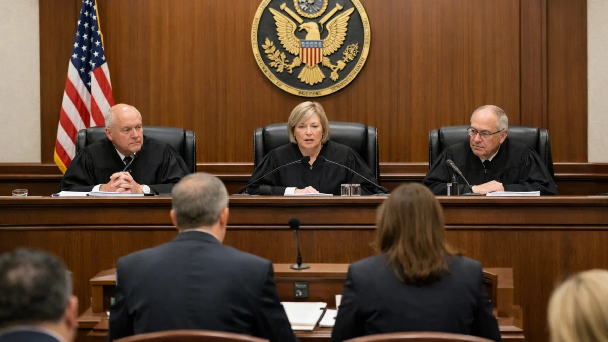 US Appeals Court Examines Challenge to Presidential Policies