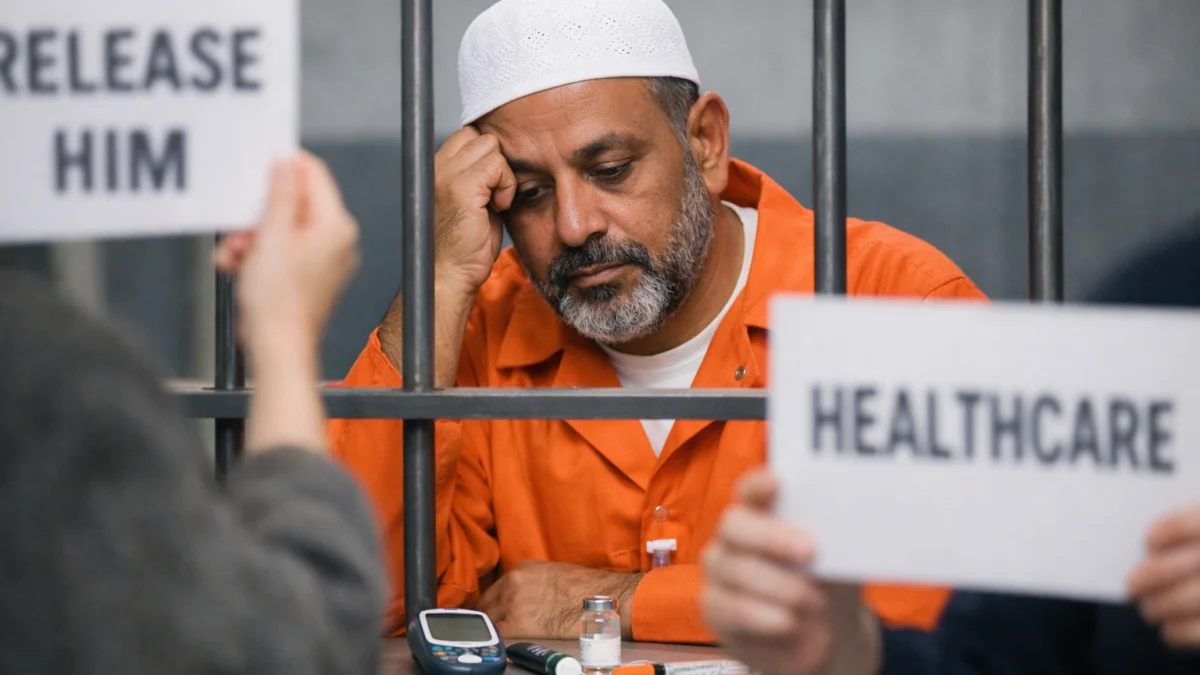 Advocates Urge Release of Mosque Leader Denied Diabetes Care