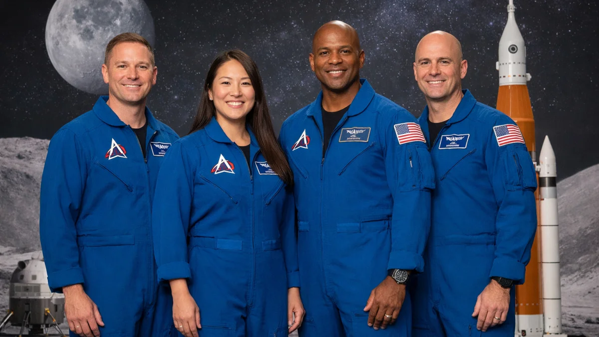 NASA Announces Next Crew for Artemis Moon Mission Program