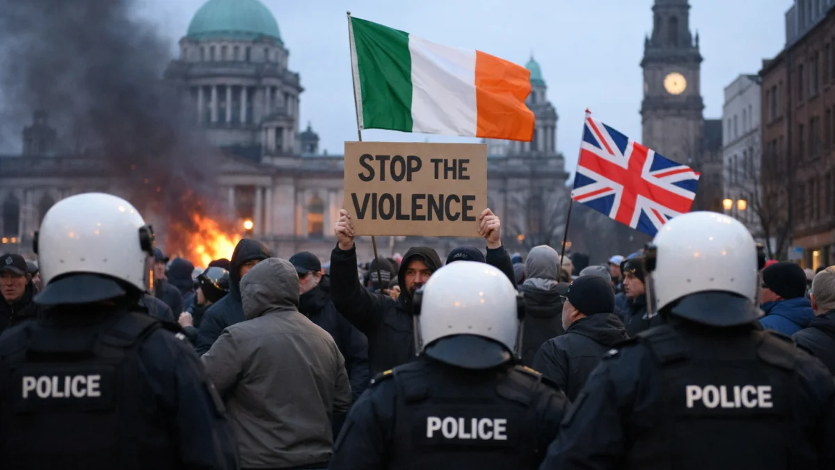 Stabbing Attack in Belfast Sparks Calls for Calm and Protests