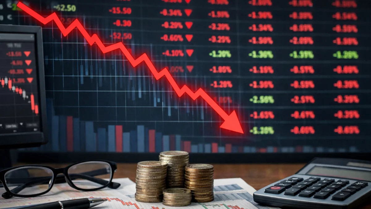 Stocks Tumble as Investors Await Key Inflation Data Release