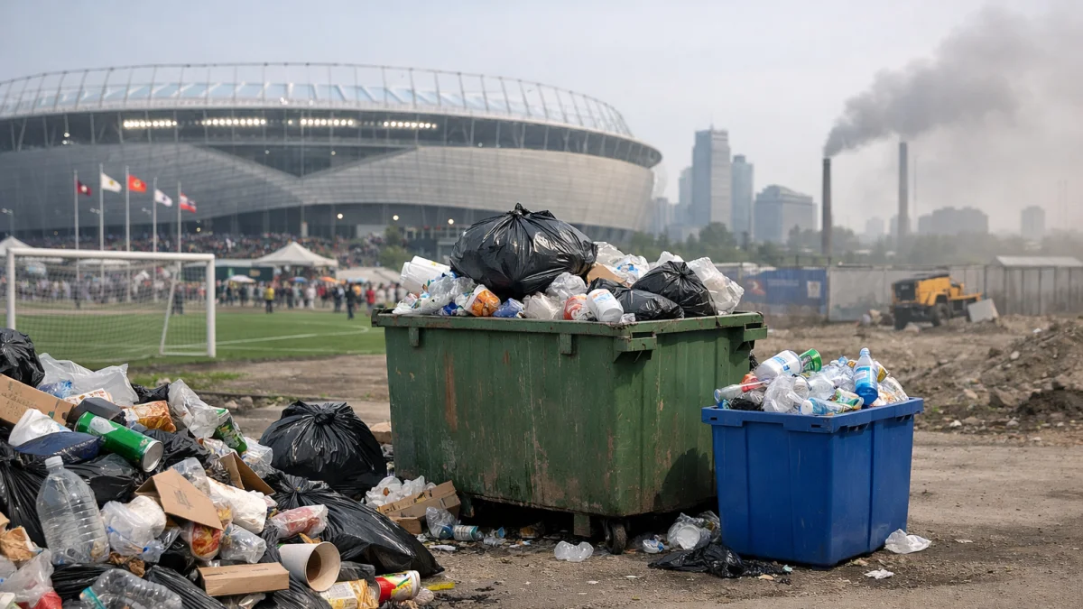 World Cup Host Cities Face Pollution and Waste Management Challenges