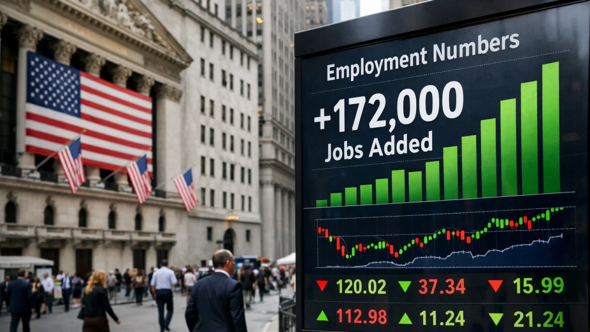 US Employers Add 172000 Jobs in May Despite Economic Pressures
