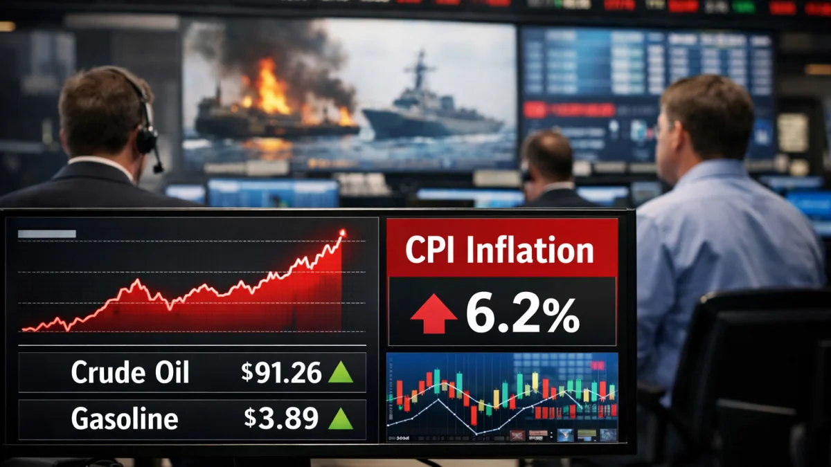 US Inflation Accelerates to Three-Year High Driven by Energy Prices From Iran Conflict