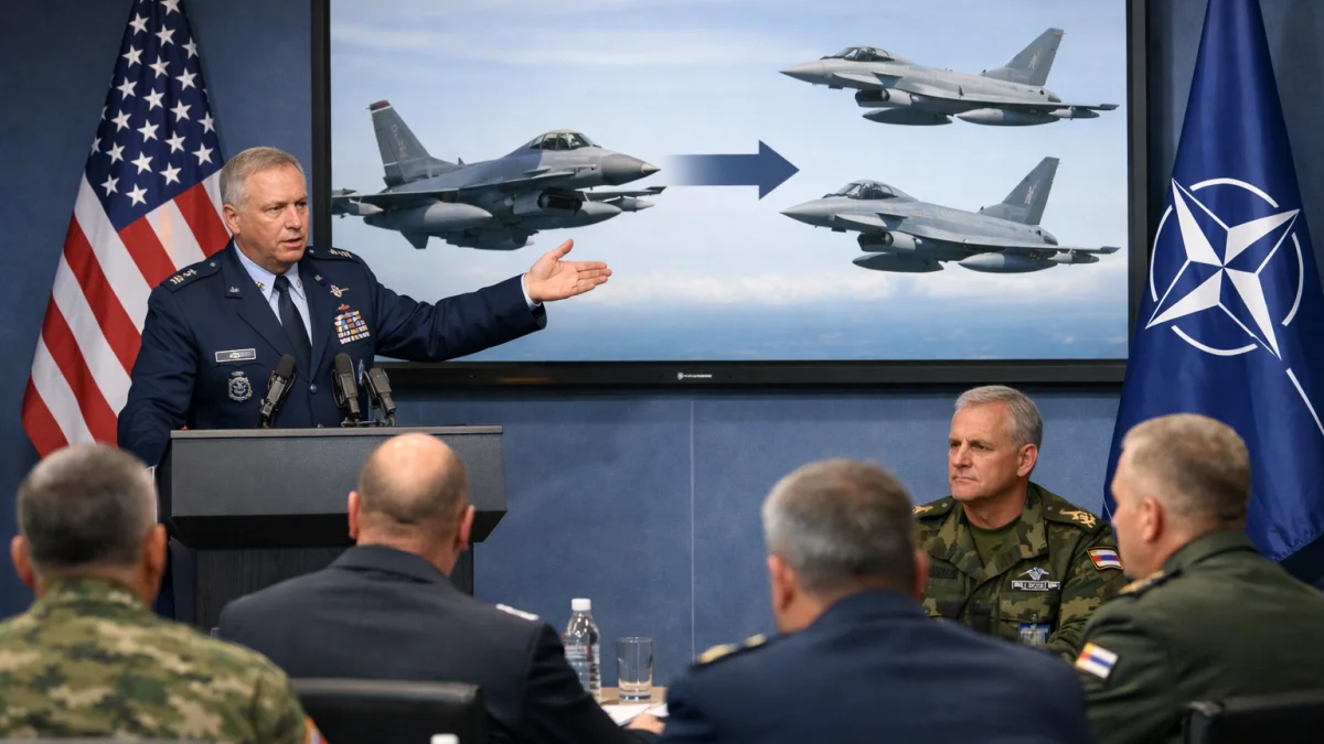 US Plans Reduction in Fighter Jets Provided to NATO Forces in Europe