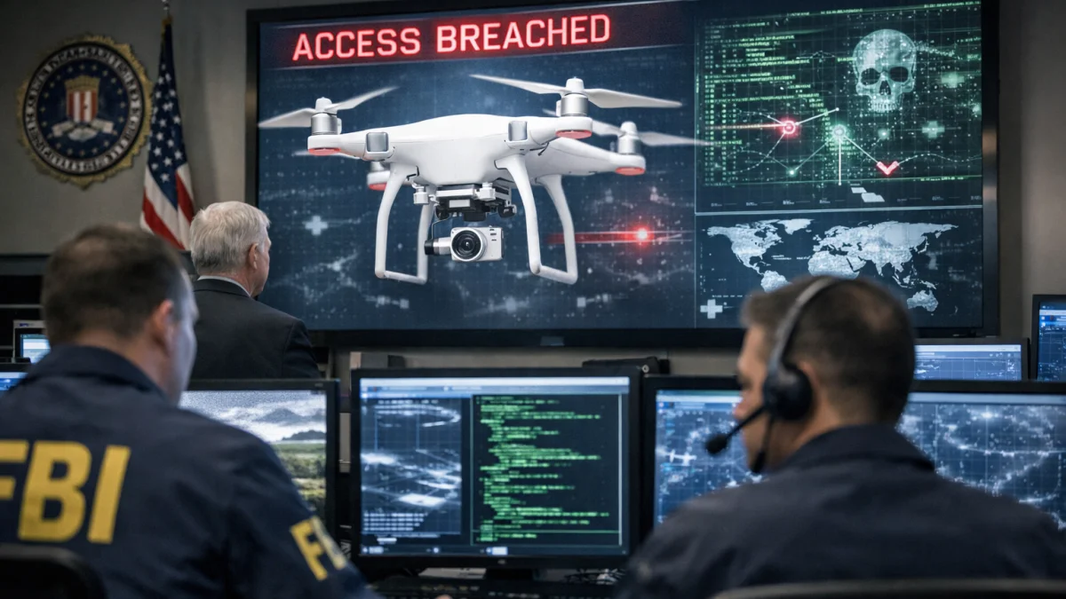 Iran-Linked Group Claims Hack of FBI Drones Raising Security Concerns