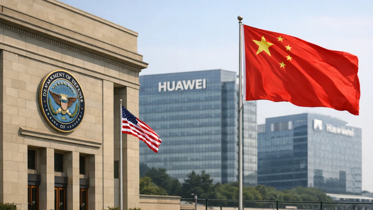 Pentagon Expands List of China-Linked Military Firms to Include Tech Giants