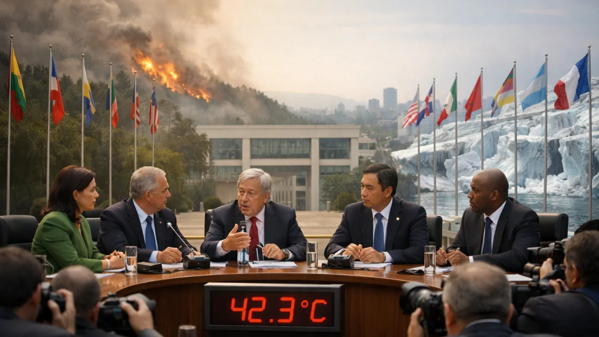 Record Temperatures Intensify Calls for Urgent Climate Action Globally